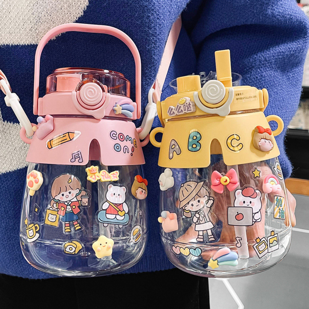 LARGE HIGH APPEARANCE LEVEL NEW SIPPY CUP SPORT WITH ITS CLEVER ARM BELT