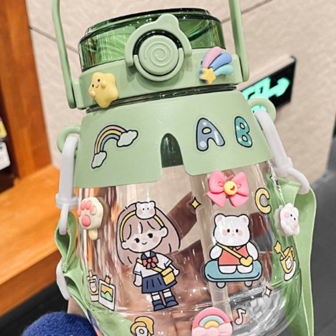 LARGE HIGH APPEARANCE LEVEL NEW SIPPY CUP SPORT WITH ITS CLEVER ARM BELT