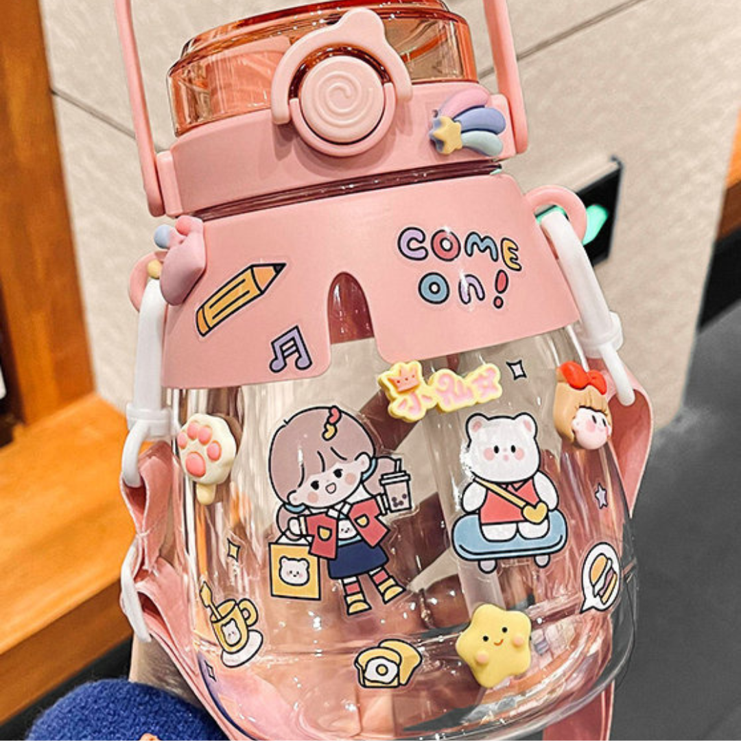LARGE HIGH APPEARANCE LEVEL NEW SIPPY CUP SPORT WITH ITS CLEVER ARM BELT