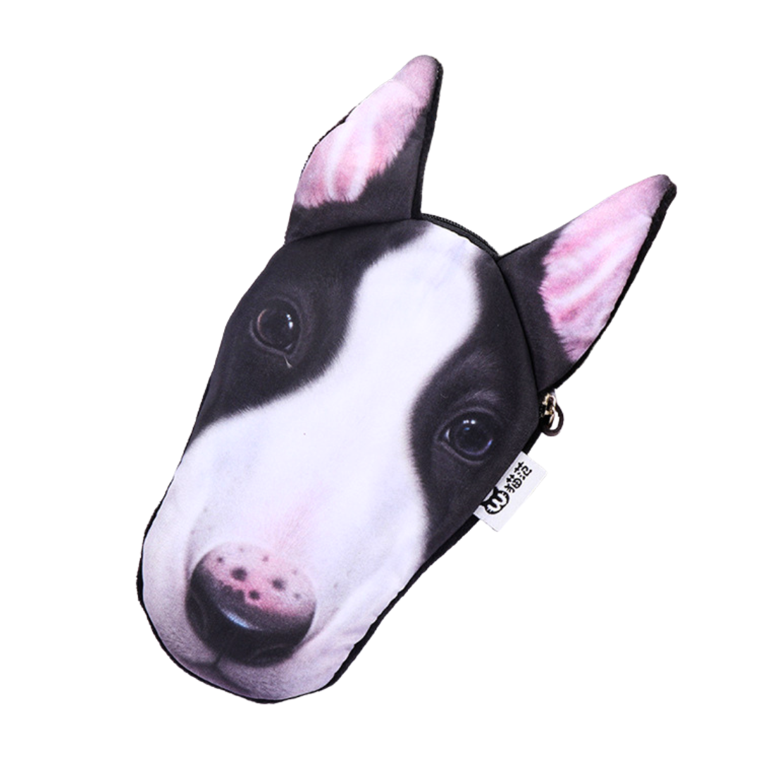 KOREA CREATIVE HARAJUKU STAR WANG CLOTH PURSE PLUSH DOG CHANGE BAG HAND BAGFAN
