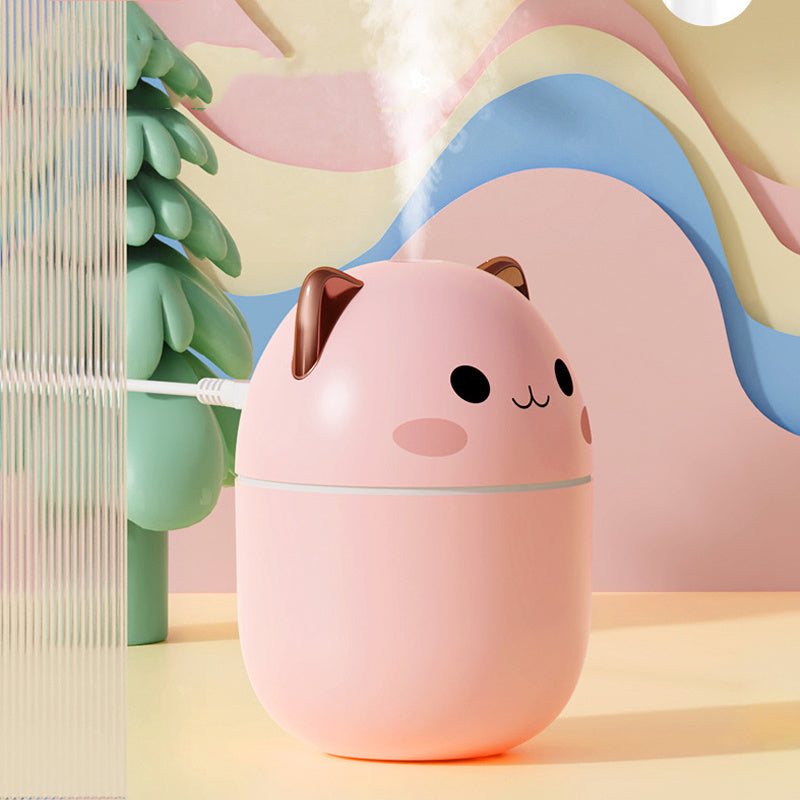 USB SILENT CAR/HOME AROMATHERAPY HUMIDIFIER WITH AMBIENT LIGHT